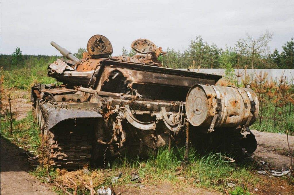 daños medioambientales de la guerra de Ucrania directamente en los bosques y ecosistemas