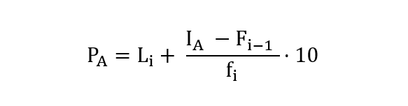 ecuacion centiles