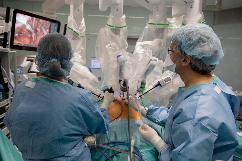 Fotografías del segundo trasplante de útero del Hospital Clínic de Barcelona