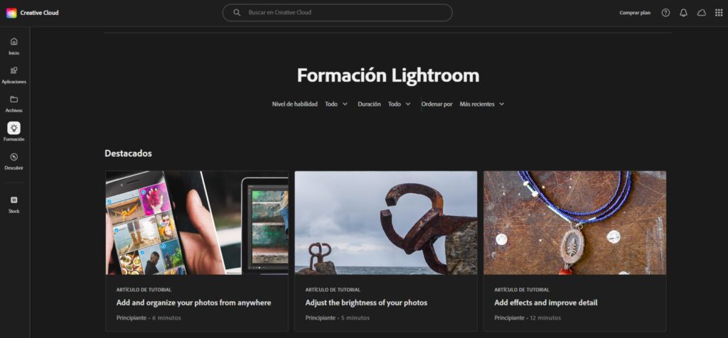 Lightroom CC para retocar fotografías de perfil en Instagram
