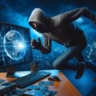 fraude on line hacker huyendo